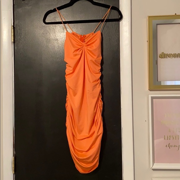 Peachy coral dress - Picture 1 of 1